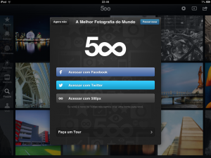 Login pelas redes sociais