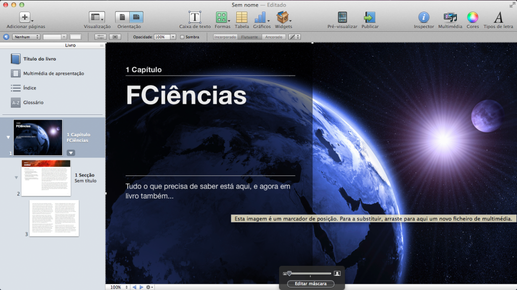 IBooks Author — Exemplo