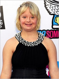 lauren potter sindrome down