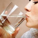 beber agua