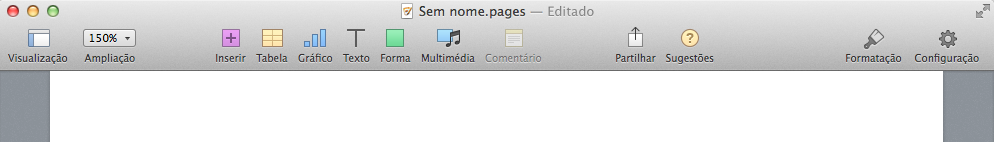 Pages | Formatação