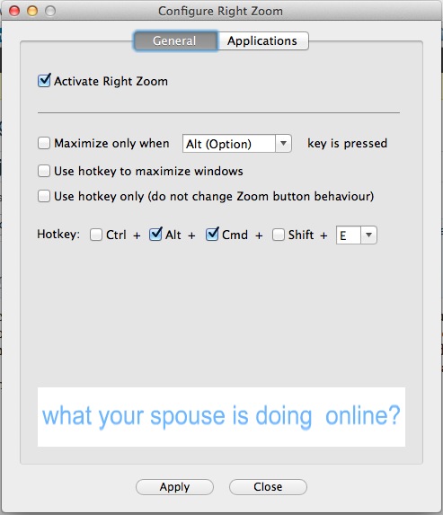 Right Zoom | Activar e personalizar
