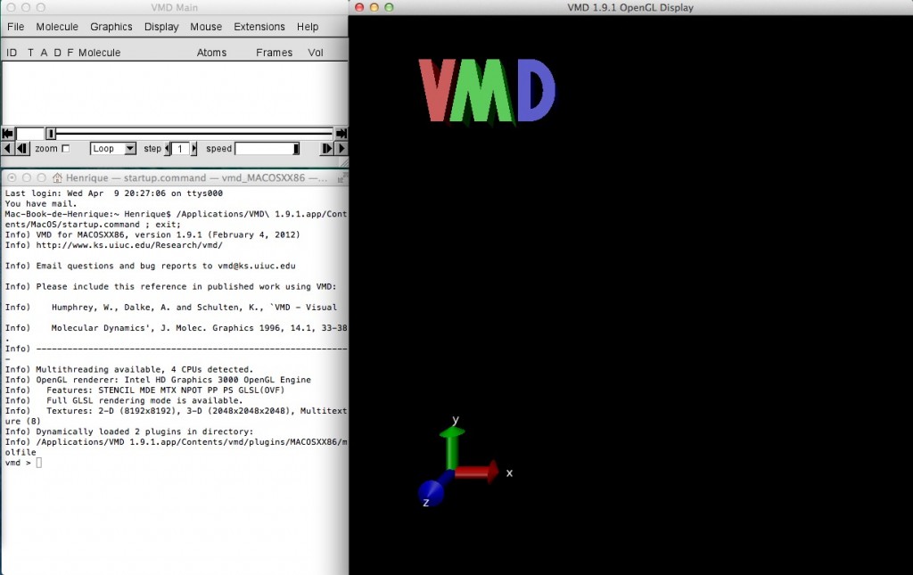 VMD | Início
