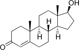 Estrutura da testosterona