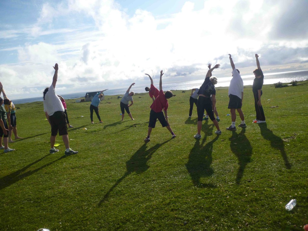 exercicio ao sol
