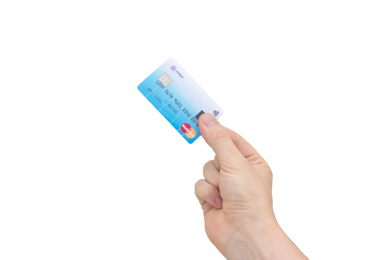 MasterCard com impressão digital
