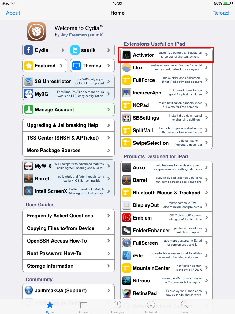 Activator