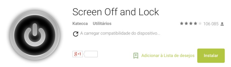 Screen Off and Lock Android