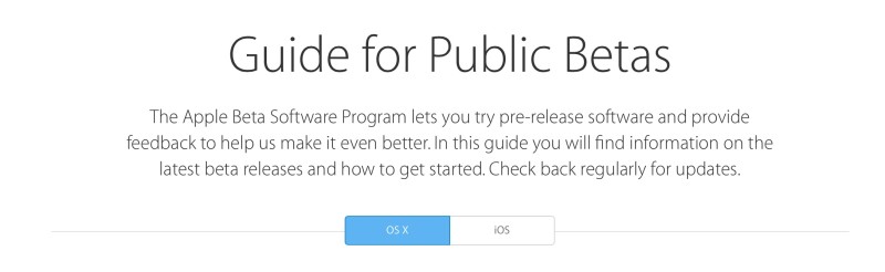 OS X El capitan e iOS 9 beta Guia