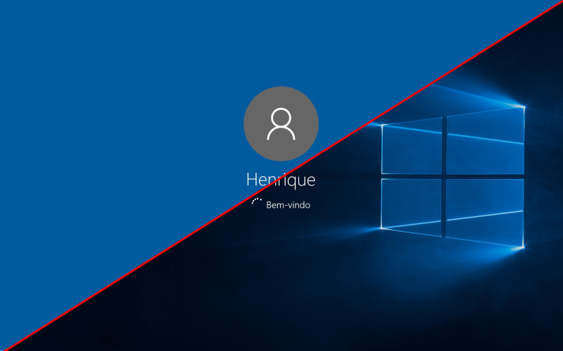 Desativar imagem do ecrã de boas vindas do Windows 10