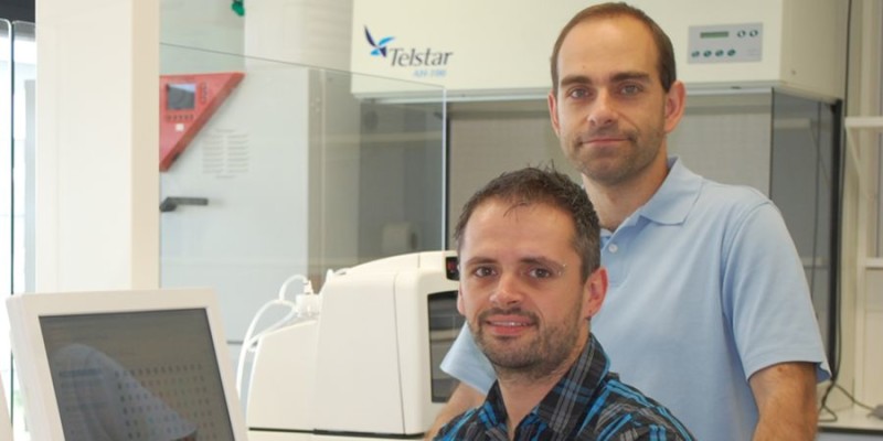 Ignacio VegaNaredo e Paulo Oliveira investigadores da Universidade de Coimbra