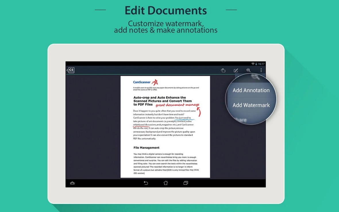 CamScanner Android 1