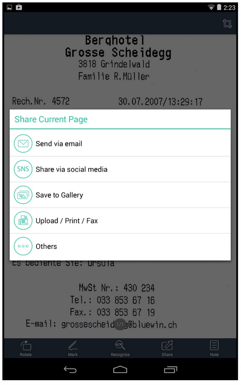 CamScanner Android 3