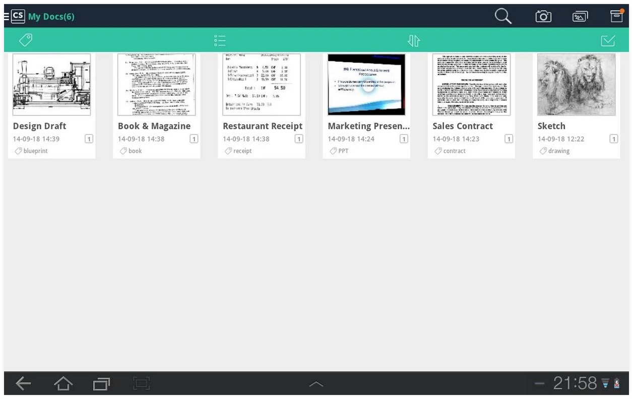 CamScanner Android 9