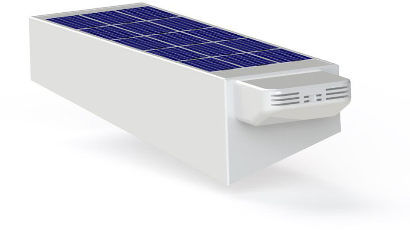 Painéis fotovoltaicos para instalar no topo do camião