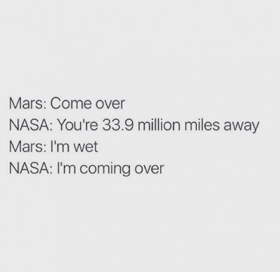 mars wet NASA