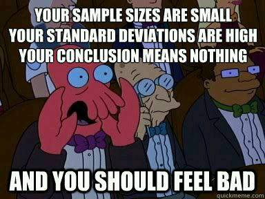 you should feel bad