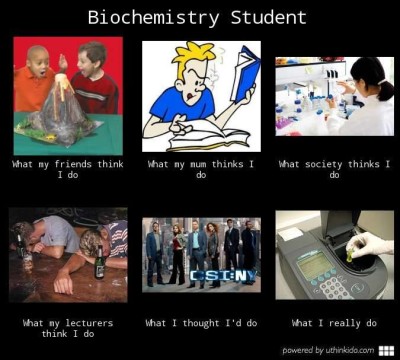 biochemists do