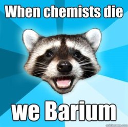 chemist die barium