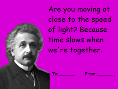time slows when we're together einstein