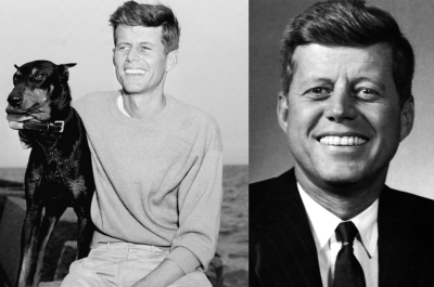 JFK moon face