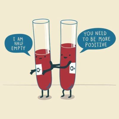 positive blood