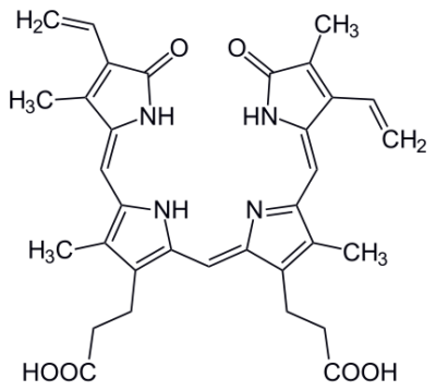 431px-Biliverdin3.svg